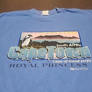 Princess Cruise Line Cape Town Africa Adult sz M short sleeve T-shirt